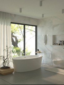 Ванна акрилова Koller Pool Design Plus 194x100 см овальна DESIGNPLUS194X100