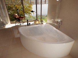 Ванна акрилова Koller Pool Kalipso 150x150 см кутова KALIPSO150X150