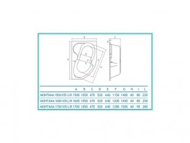 Ванна акриловая Koller Pool Montana 150x105 см угловая левая MONTANA150X105L