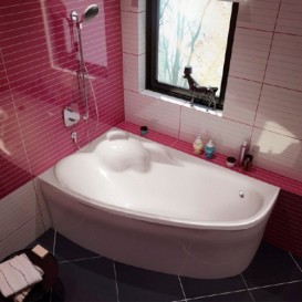 Ванна акриловая Koller Pool Nadine 170х100 см левая белый NADINE170X100L