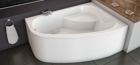 Ванна акриловая Kolpa-san Chad- D 170х120 см ассиметричная угловая левая белый 539568