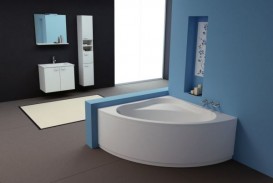 Ванна акриловая Kolpa-san Divante ассиметричная угловая белый 140х140 см 753704