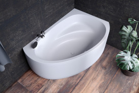 Ванна акрилова Kolpa San Libretto-D 160x100 см кутова права білий 574740