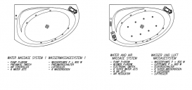 Ванна акриловая Kolpa San Libretto-D 160х100 см/О правая с системой водного массажа+MIKRO и панелью белый 927410