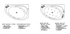 Ванна акриловая Kolpa San Libretto-L 170х110 см/О с комбинированной (воздух+вода) массажной системой и панелью белый 927470