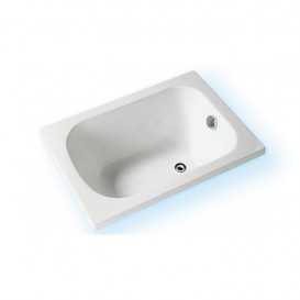 Ванна акриловая Kolpa San Mini 100x70 прямоугольная белый 945543
