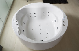 Ванна акриловая Kolpa San Opera 180х180 см гидромассажная белый 571900