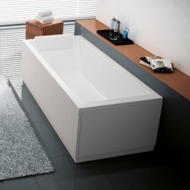 Ванна акриловая Novellini Calos 170x70 см прямоугольная белый CA1117070A