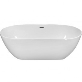 Ванна акриловая отдельно стоящая Ravak Freedom O 169х80 овальная белая XC00100020