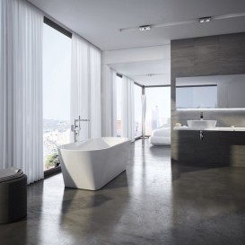 Ванна акриловая отдельно стоящая Ravak Freedom Solo 178х80 овальная белая XC00100025