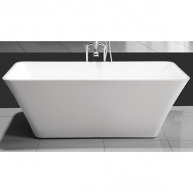 Ванна акриловая отдельностоящая Volle 170х75 с лицевой панелью сифон-автомат белая 12-22-348