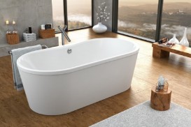 Ванна акриловая овальная Kolpa-San Comodo-FS 185x90 белый 593830