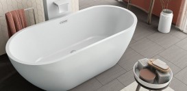 Ванна акрилова овальна Kolpa-San Dalia-FS 170x80 см білий 561140