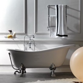 Ванна акриловая овальная Kerasan Retro 170х77 белая 105501