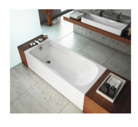 Ванна акриловая прямоугольная Kolo Comfort Plus 150x75 с ножками белая XWP1450000