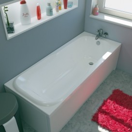 Ванна акриловая прямоугольная Kolo Sensa 140х70х39 белая XWP354000N