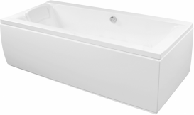 Ванна акрилова прямокутна PoolSpa колекція Windsor 180х85 з рамою білий PWPNT10ZS000000