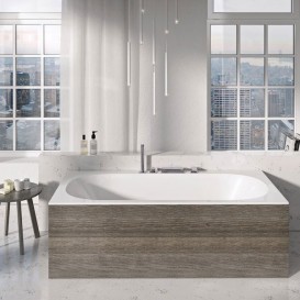 Ванна акриловая прямоугольная Ravak City Slim 180x80 белая C921300000