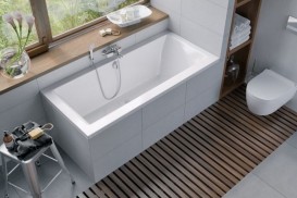 Ванна акрилова Radaway Aridea Lux 180x80 см з ніжками білий WA1-25-180x080U