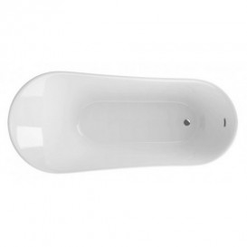 Ванна акриловая Radaway Creta 180x80 см отдельностоящая белый WA1-43-180x080U