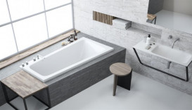 Ванна акрилова Radaway Evia 150x80 см права біла WA1-44-150x080P