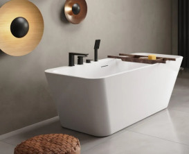 Ванна акрилова Radaway Gloria окремостояча 160x73 см білий WA1-54-160x073