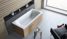 Ванна акриловая Radaway Kea 160x75 см с ножками белый WA1-04-160x075US