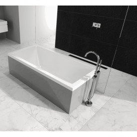 Ванна акриловая Radaway Mirella 140x70 см пристенная белый WA1-48-140x070S
