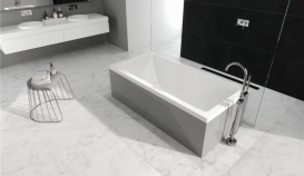 Ванна акрилова Radaway Mirella 160x80 см з ніжками білий WA1-48-160x080S
