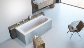 Ванна акриловая Radaway Nea 170x70 см с ножками белый WA1-02-170x070U