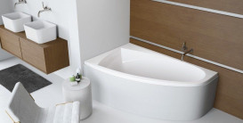 Ванна акрилова Radaway Rineia 150x95,5 см кутова ліва білий WA1-31-150x095LS
