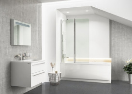 Ванна акриловая Ravak Chrome 180x80 см белый CE21000000