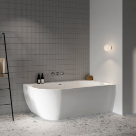 Ванна акриловая Ravak Freedom Corner R 170x80 угловая правая белый слив хром XC00100040