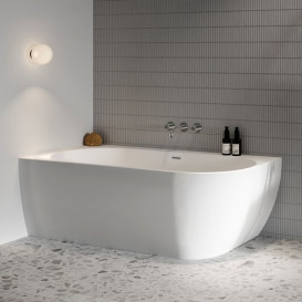 Ванна акриловая Ravak Freedom Corner L 170x80 угловая левая белый слив хром XC00100041