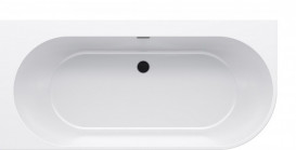 Ванна акриловая Ravak Freedom Corner L 170x80 угловая левая белый слив черный XC00100043