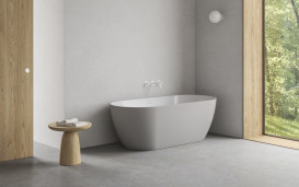 Ванна акриловая Ravak Freedom O Tec 170x77 см белый/дымчато-серый CD31500000