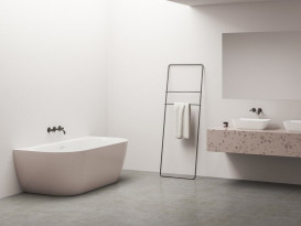 Ванна акриловая Ravak Freedom Wall Tec 170x87 см белый/розовый CE31600000