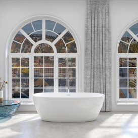 Ванна акрилова Ravak FreeStyle O 170x80 см сніжно-білий RKUA600009