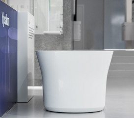 Ванна акриловая Ravak Ypsilon 180x80 см отдельно стоящая белый/слив перелив хром XC00100026