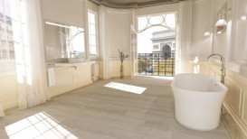 Ванна акрилова Ravak Ypsilon 180x80 см білий/слив перелив чорний XC00100034