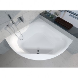 Ванна акрилова Riho Atlanta кутова 140x140 білий BB7000500000000