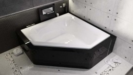 Ванна акриловая Riho Austin угловая 145x145 белый BA1100500000000