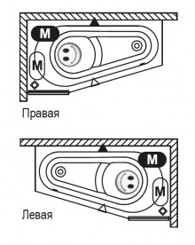 Ванна акрилова Riho Delta асиметрична 160x80 ліва білий BB8300500000000