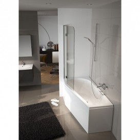 Ванна акриловая Riho Delta асимметричная 160x80 правая белый BB8200500000000