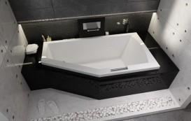 Ванна акриловая Riho Geta асимметричная 160х90 левая белый BA8700500000000