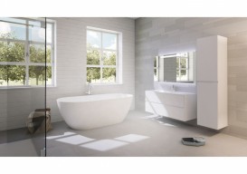 Ванна акриловая Riho Inspire Velvet овальная 160x75 белый матовый BD1010500000000