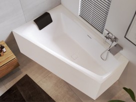 Ванна акриловая Riho Still Smart Plug & Play 170x110 правая с панелью BD1500500000000