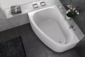 Ванна акрилова кутова асиметрична вбудована Kolpa-San Chad R 170х120 см білий 539570