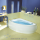 Ванна акриловая угловая PoolSpa коллекция Klio Asym 150х100х61 L PWAC2..ZS000000