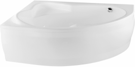 Ванна акриловая угловая PoolSpa коллекция Europa 165х105 L левая с рамой белый PWA4810ZS000000